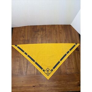 Boy Scouts of America BSA Neckerchief Yellow Wolf